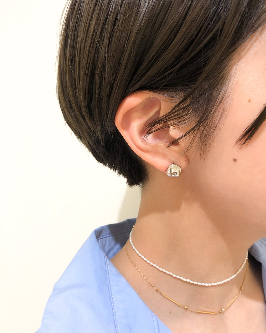 ete ビーンズ ピアス シルバー ete ビーンズピアス シルバー ete