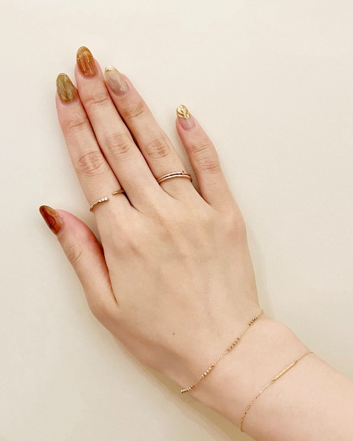 Mist Pink × Yellow Gold ｜ 2022-10-28T14:20:21 ｜ ete（エテ