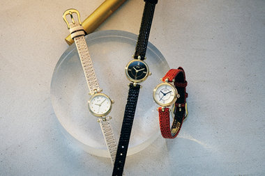 "Watch" Collection -Leather Belt-