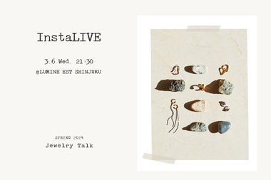 3.6 Wed.　InstaLIVE 紹介アイテム