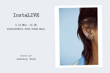 4.15 Mon.　InstaLIVE 紹介アイテム