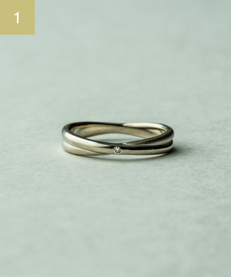 [シェア] ダイヤモンド クロス リング