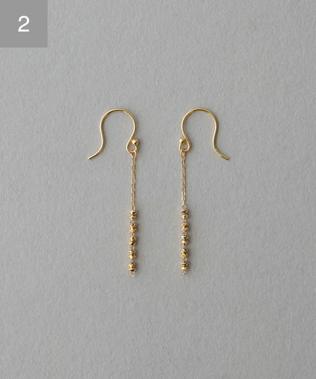 K18YG e_Grain ピアス