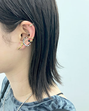 K10YG ハグカフ ウェーブ リバーシブル（740743） ｜ women