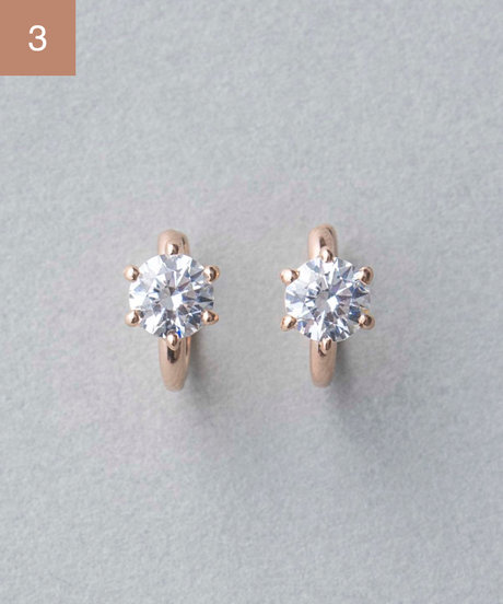 ティンクル ラウンド イヤリング