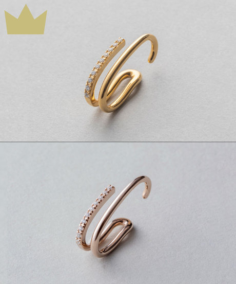 ビジュー ライナーカフ