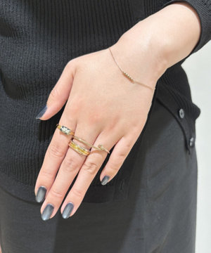 美品　eteビジュー　リング　タナラトーレ　Tana latorre K10 美品 eteビジュー リング タナラトーレ Tana latorre K10 - メルカリ