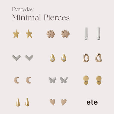 Everyday Minimal Pierces