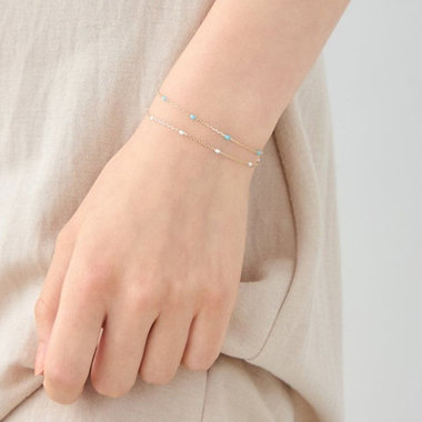 New Collection "Layered Bracelet" - K10gold -